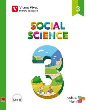 portada Social Science 3 + cd (Active Class) Tercero de Primaria