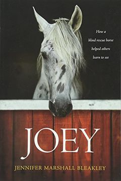 portada Joey: How a Blind Rescue Horse Helped Others Learn to see (en Inglés)