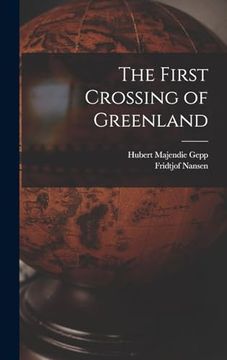 portada The First Crossing of Greenland (en Inglés)