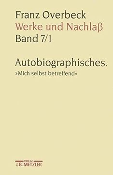 portada Franz Overbeck: Werke Und Nachlaß (en Alemán)