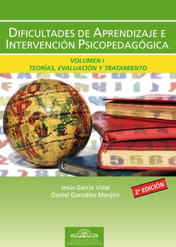 portada Dificultades de Aprendizaje e Intervencion Psicopedagogica: Teori as, Evaluacion y Tratamiento Educativo (Vol 1)