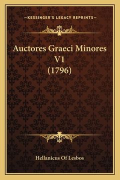 portada Auctores Graeci Minores V1 (1796) (en Latin)