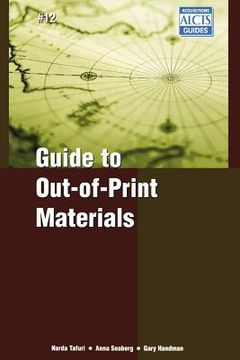 portada guide to out-of-print materials (en Inglés)