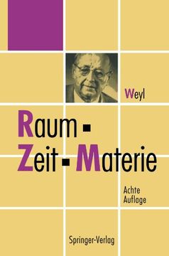 portada Raum, Zeit, Materie: Vorlesungen über allgemeine Relativitätstheorie (German Edition)