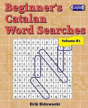 portada Beginner's Catalan Word Searches - Volume 3 (en Catalá)
