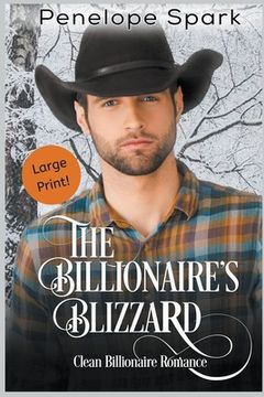 portada The Billionaire's Blizzard (Large Print) (en Inglés)