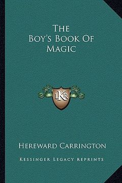portada the boy's book of magic