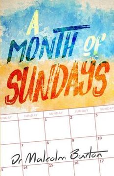 portada A Month of Sundays (en Inglés)