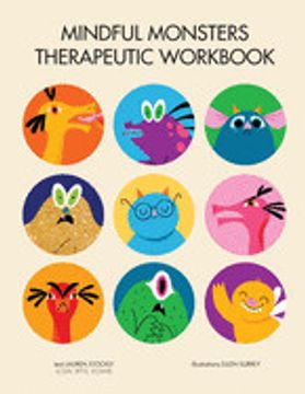 portada Mindful Monsters Therapeutic Workbook: A Feelings Activity Book for Children (en Inglés)