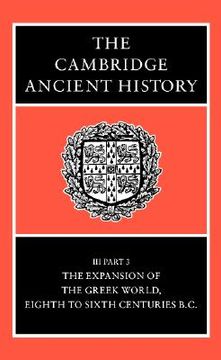 portada the cambridge ancient history (in English)