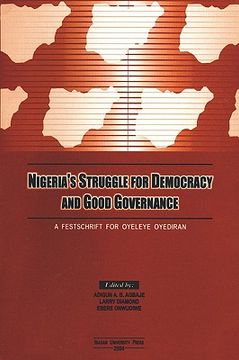 portada nigeria's struggle for democracy (en Inglés)