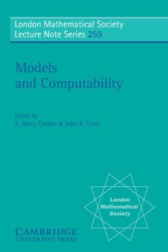 portada Models and Computability Paperback (London Mathematical Society Lecture Note Series) (en Inglés)