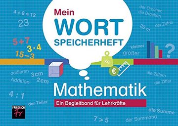 portada Mein Wortspeicherheft Mathematik: Ein Begleitband für Lehrkräfte (en Alemán)