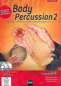 portada Body Percussion 2 mit 2 Cd's: Rhythmisches Basistraining & Percussion-Arrangements