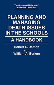 portada Planning and Managing Death Issues in the Schools: A Handbook (en Inglés)