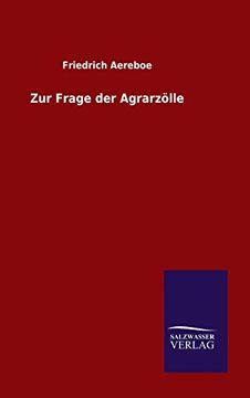 portada Zur Frage der Agrarzölle (German Edition)