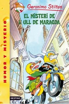 portada 33- el Misteri de L'Ull de Maragda (Geronimo Stilton. Els Grocs) (en Catalá)