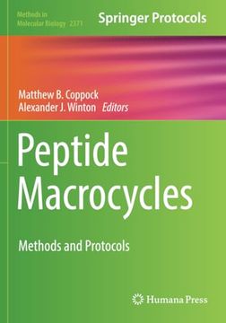 portada Peptide Macrocycles: Methods and Protocols (Methods in Molecular Biology) (en Inglés)