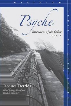 portada Psyche: Inventions of the Other, Volume i: Vol 1 (Meridian: Crossing Aesthetics) (en Inglés)