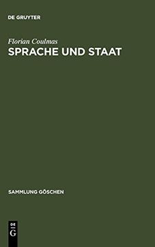 portada Sprache und Staat (Sammlung Göschen) (en Alemán)