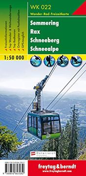 portada Wk 022 Semmering - rax - Schneeberg - Schneealpe, Wanderkarte 1: 50. 000 (en Inglés)