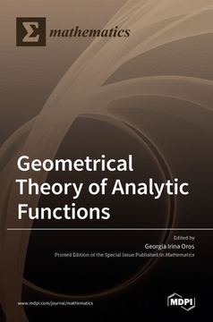 portada Geometrical Theory of Analytic Functions (en Inglés)