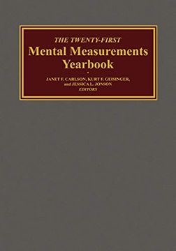 portada The Twenty-First Mental Measurements Yearbook (Buros Mental Measurements Yearbook) (en Inglés)