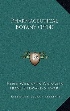 portada pharmaceutical botany (1914) (en Inglés)