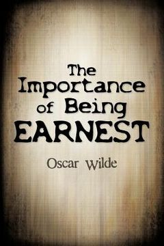 portada the importance of being earnest