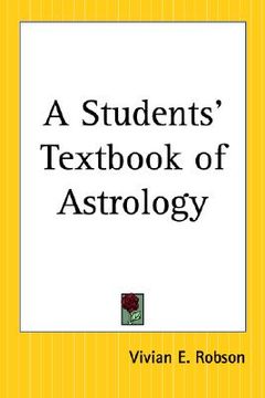 portada a students' textbook of astrology (en Inglés)