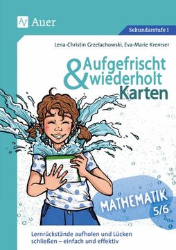 portada Aufgefrischt-Und-Wiederholt-Karten Mathematik 5-6 (en Alemán)