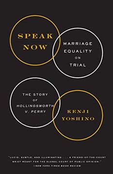 portada Speak Now: Marriage Equality on Trial: The Story of Hollingsworth v. Perry (en Inglés)