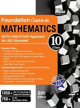 portada Foundation Course in Mathematics for JEE/ Olympiad Class 10 with Case Study Approach - 5th Edition