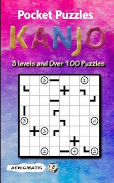 portada Pocket Puzzles Kanjo: 3 Levels: Easy, Medium and Hard (en Inglés)