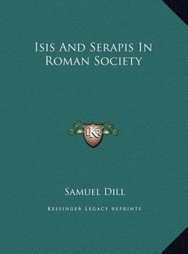 portada isis and serapis in roman society (en Inglés)
