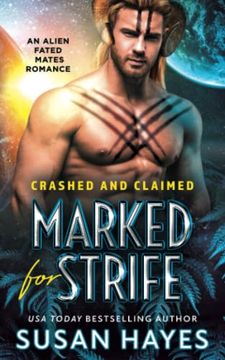 portada Marked for Strife: An Alien Fated Mates Romance (en Inglés)