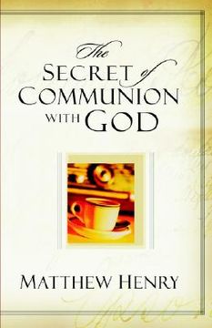 portada secret of communion with god (in English)