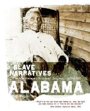 portada alabama slave narratives (in English)