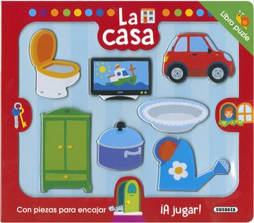 portada Mi Primer Libro Puzle. La Casa (a Partir de 3 Años) (in Spanish)