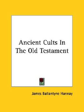 portada ancient cults in the old testament (en Inglés)