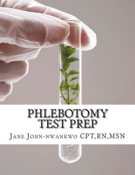 portada Phlebotomy Test Prep: Exam Review Practice Questions (in English)