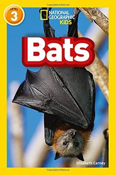 portada Bats: Level 3 (National Geographic Readers) (en Inglés)