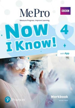 portada Now i Know Mepro Level 4 Workbook With app (en Inglés)