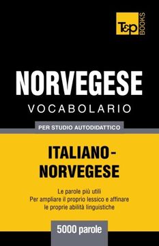 portada Vocabolario Italiano-Norvegese per studio autodidattico - 5000 parole (Italian Edition)