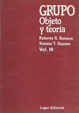 portada Grupo Objeto y Teoría - Volumen III
