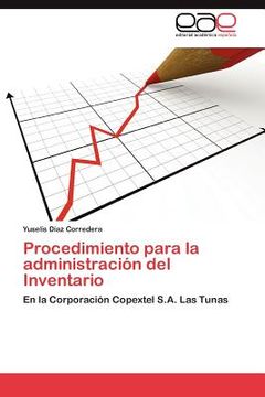 portada procedimiento para la administraci n del inventario (in Spanish)