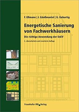 portada Energetische Sanierung von Fachwerkhäusern (in German)