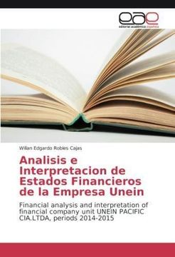 portada Analisis e Interpretacion de Estados Financieros de la Empresa Unein