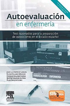 portada Autoevaluación en Enfermería. Test Razonados Para la Preparación de Oposiciones en el Estado Español (in Spanish)