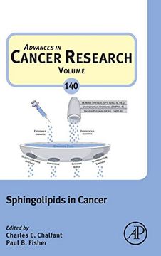 portada Sphingolipids in Cancer (Advances in Cancer Research) (en Inglés)